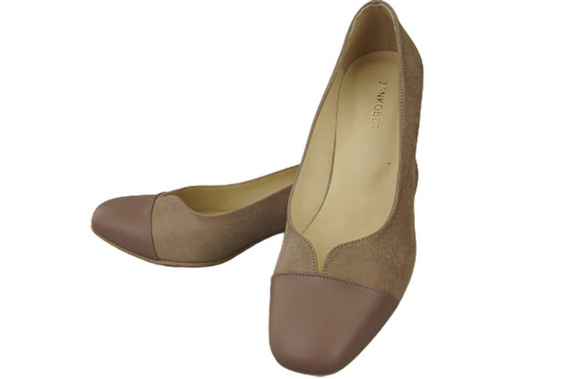 Women's shoes Pumps Natural leather 164 ElitaBut