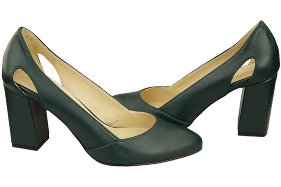 Women's shoes Pumps Natural leather 184 ElitaBut