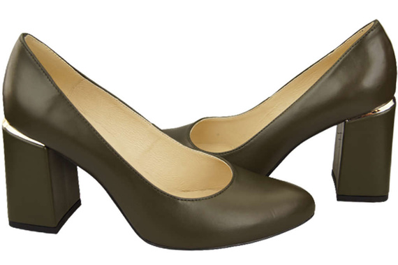 Women's shoes Pumps Natural leather 179 ElitaBut