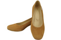 Comfortable Women's Shoes Pumps Natural Suede Leather 172 Z ElitaBut