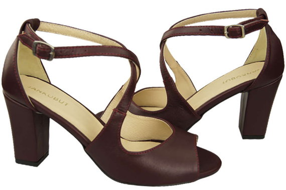 Women's Shoes Sandals Natural Leather 186 ElitaBut