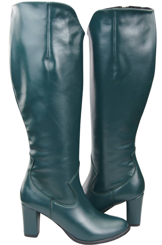 Stylish Footwear Women's Boots On A Heel Natural Leather 211 ElitaBut