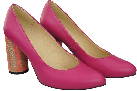 Women's shoes Pumps Natural leather 194 ElitaBut