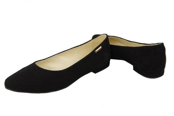 Women's shoes Ballerinas natural leather Suede 131 ElitaBut