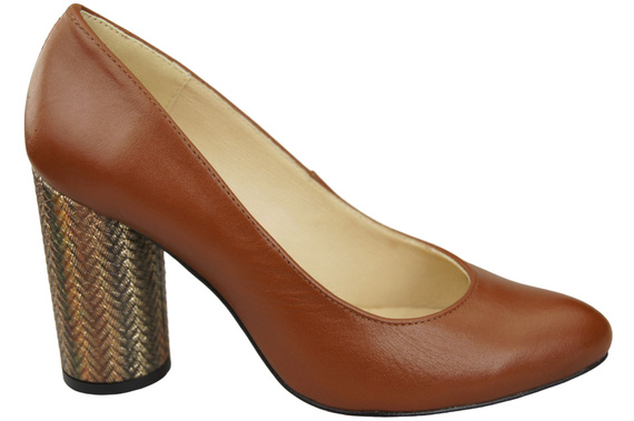 Women's shoes Pumps Natural leather 194 ElitaBut