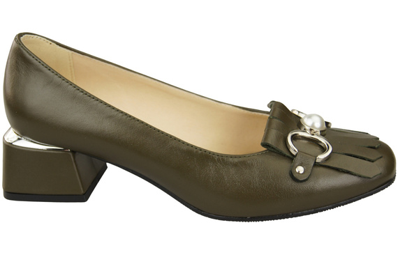 Women's shoes Pumps Natural leather 195 ElitaBut