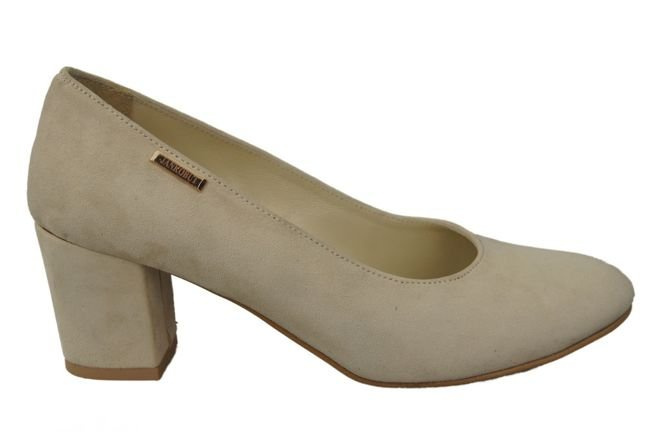 Women's Shoes Pumps Natural Leather Suede 125 ElitaBut