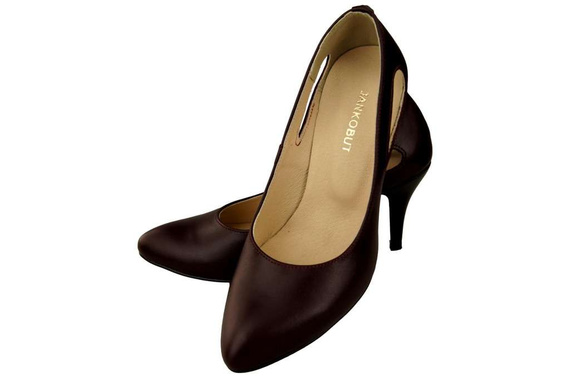 Women's shoes Pumps Natural leather 166 ElitaBut