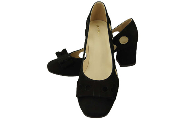 Women's shoes Pumps Natural leather suede 182 ElitaBut