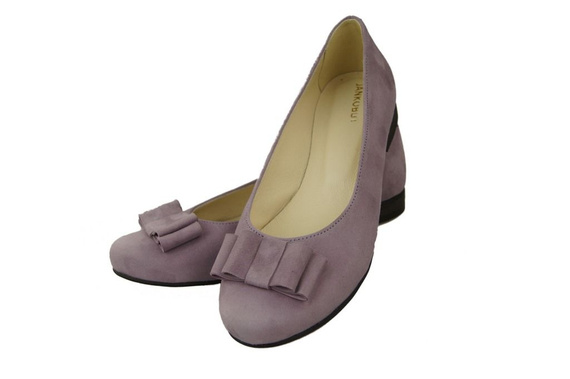 Women's Shoes Ballerinas natural leather Suede 126 ElitaBut