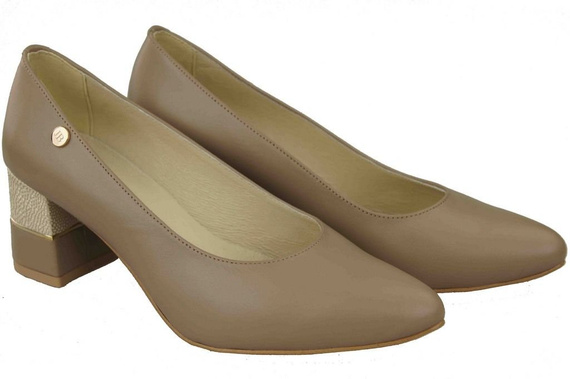 Women's shoes Pumps Natural leather 142 ElitaBut