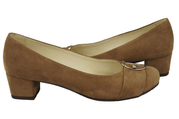 Women's Shoes Pumps Natural Leather Suede 135 ElitaBut
