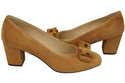 Women's shoes Pumps Natural leather suede 163 ElitaBut