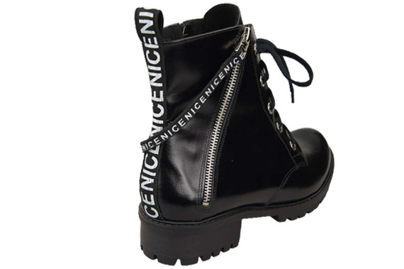 Footwear Boots Women's boots with the inscription NICE Natural Leather 173 L ElitaBut