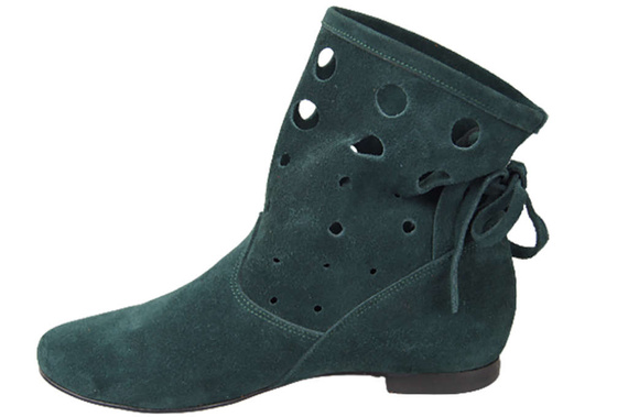 Shoes Boots Women's natural leather velor 160 ElitaBut