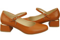 Women's shoes Pumps with a strap, natural leather 202 ElitaBut