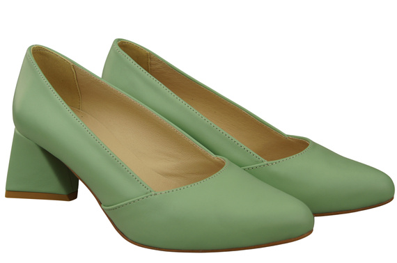 Women’s Pumps Genuine Leather Pointed Toe Heel ElitaBut 221