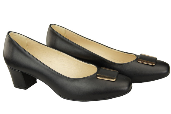 Women's shoes Pumps Natural leather 187 ElitaBut