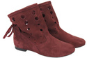 Shoes Boots Women's natural leather velor 160 ElitaBut