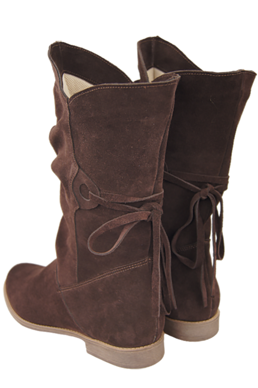 Shoes Women's boots Winter natural leather velor 999 Z ElitaBut