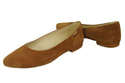 Women's shoes Ballerinas natural leather Suede 131 ElitaBut