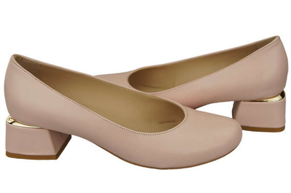 Women's shoes Pumps Natural leather 159 ElitaBut