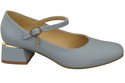 Women's shoes Pumps with a strap, natural leather 202 ElitaBut