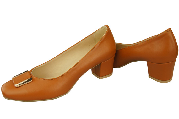 Women's shoes Pumps Natural leather 187 ElitaBut