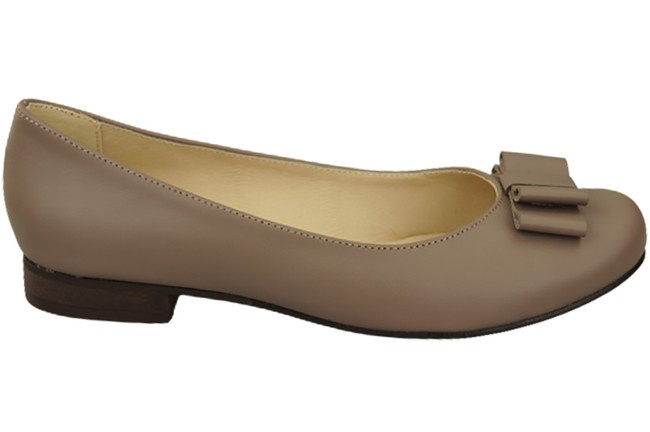 Women's Ballerinas Shoes Natural Leather 702 ElitaBut