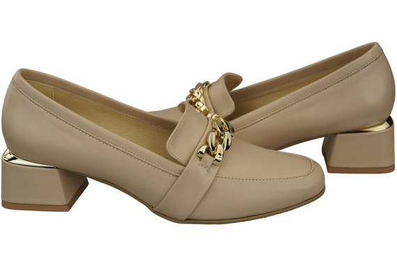 Women's shoes Pumps Natural leather 193 ElitaBut