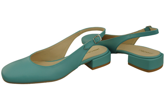 Women's Shoes Sandals Flat Heel Natural Leather 206 ElitaBut