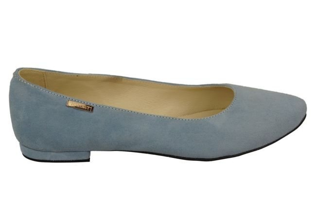 Women's shoes Ballerinas natural leather Suede 131 ElitaBut