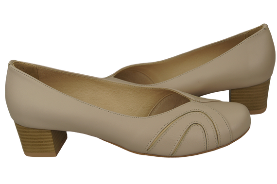 Women's shoes Pumps natural leather 786 ElitaBut
