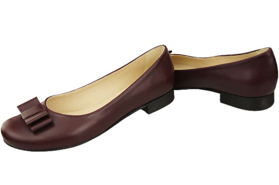 Women's Ballerinas Shoes Natural Leather 702 ElitaBut