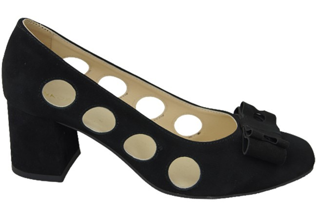 Women's shoes Pumps Natural leather suede 182 ElitaBut