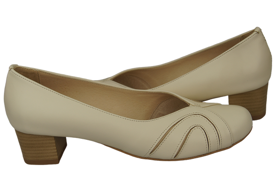 Women's shoes Pumps natural leather 786 ElitaBut