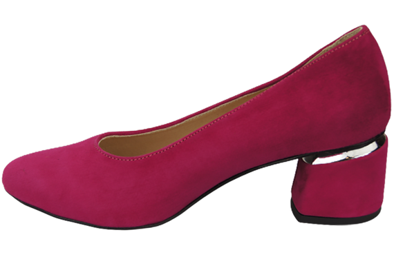 Women's footwear Women's pumps Suede leather 143 ElitaBut