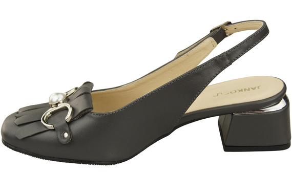 Women's Shoes Sandals Decorated with Fringes Natural Leather 208 ElitaBut