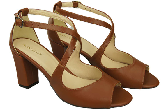 Women's Shoes Sandals Natural Leather 186 ElitaBut