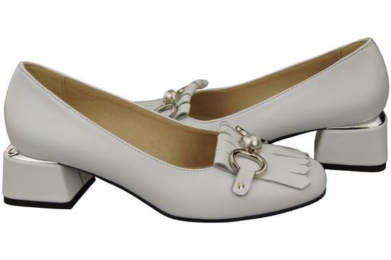 Women's shoes Pumps Natural leather 195 ElitaBut