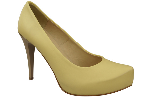 Women's shoes Pumps High heels natural leather 205 ElitaBut