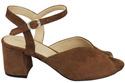 Shoes for women Sandals natural leather Suede 185 ElitaBut