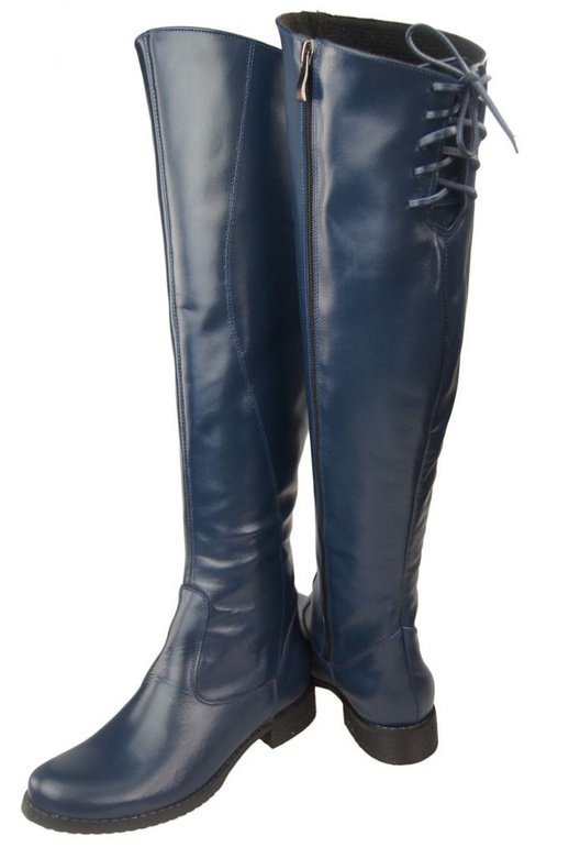 Shoes Boots Women Boots Over the knee boots Over the knee Natural Leather 121 ElitaBut