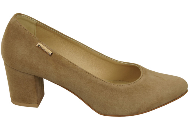 Women's Shoes Pumps Natural Leather Suede 106 ElitaBut