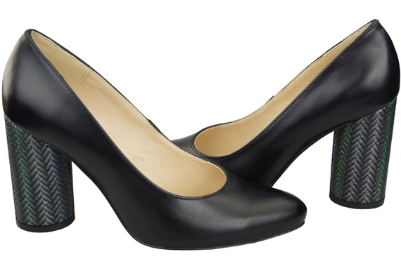 Women's shoes Pumps Natural leather 194 ElitaBut