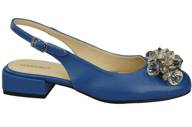 Women's Shoes Sandals with Crystals Natural Leather 215 ElitaBut