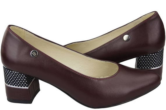 Women's shoes Pumps Natural leather 142 ElitaBut