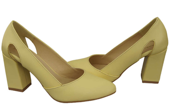 Women's shoes Pumps Natural leather 184 ElitaBut