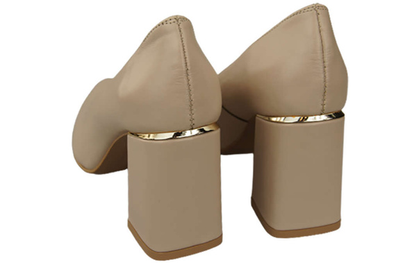 Women's shoes Pumps Natural leather 179 ElitaBut