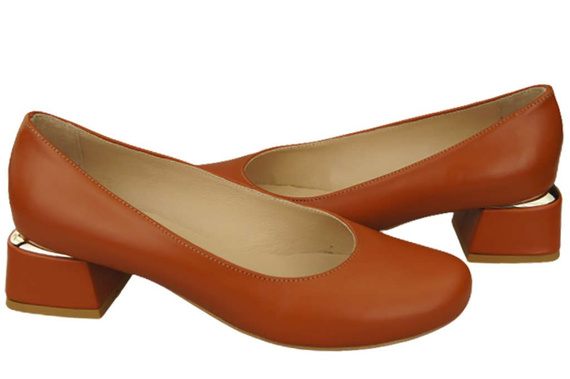 Women's shoes Pumps Natural leather 159 ElitaBut